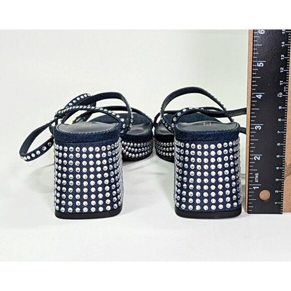 BCBGeneration Lissena-2 Women's Rhinestones Platform Sandals Size 8.5 MSRP $109 - Picture 6 of 7